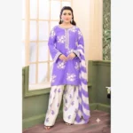 Agha Noor Embroided Cotton 3pc