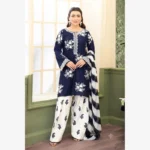 Agha Noor Embroided Cotton 3pc
