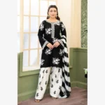 Agha Noor Embroided Cotton 3pc