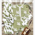 Agha Noor Embroided Cotton 3pc - Image 2