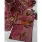 Digital Hand Printed Silk  3pc