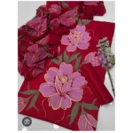 Digital Hand Printed Silk  3pc