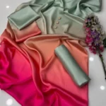 Digital Tie Die Printed Silk  3pc - Image 2