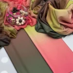 Digital Tie Die Printed Silk  3pc - Image 2