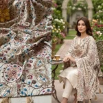 Signature Embroidery Khaddar shawl