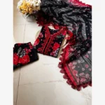 Stitched Ready-To-Wear Lawn 3pc Embroidered