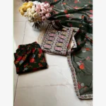 Stitched Ready-To-Wear Lawn 3pc Embroidered