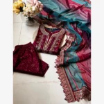 Stitched Ready-To-Wear Lawn 3pc Embroidered