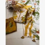 Stitched Ready-To-Wear Lawn 3pc Embroidered