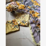Stitched Ready-To-Wear Lawn 3pc Embroidered