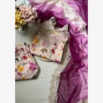 Stitched Ready-To-Wear Lawn 3pc Embroidered