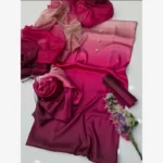 Digital Tie Die Printed Silk  3pc - Image 2