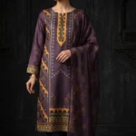 Digital Tie Die Printed Silk  3pc