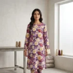 Cotton 2 Pcs Women's Unstitched Printed Suit