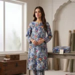 Cotton 2 Pcs Women's Unstitched Printed Suit