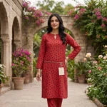Cotton 2 Pcs Women's Unstitched Printed Suit