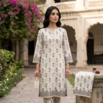 Cotton 2 Pcs Women's Unstitched Printed Suit