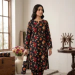 Cotton 2 Pcs Women's Unstitched Printed Suit